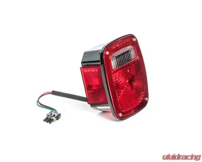 Quadratec Tail Light Assembly for Driver Side Jeep Wrangler YJ 1987-1990 - 211029 PLUG 2